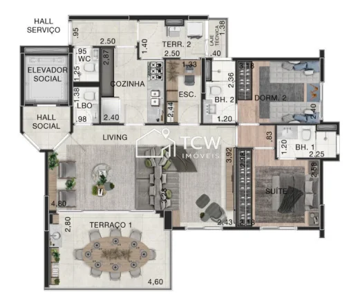 Imagem Apartamento à venda no bairro Vila Mariana - São Paulo/SP, Zona Sul