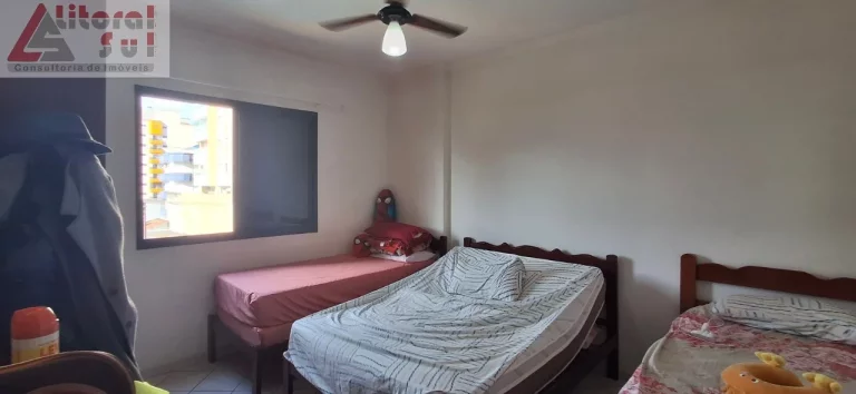 Imagem Imperdível apartamento à venda em Praia Grande-SP, bairro Tupi! 1 quarto, 1 sala, 1 banheiro, 1 vaga de garagem, 55m² de área.