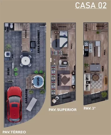 Imagem CASA COM 90 m² - CAIÇARA - PRAIA GRANDE SP