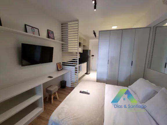 Imagem Studio todo mobiliado com 30m² proximo ao metro Vila Madalena