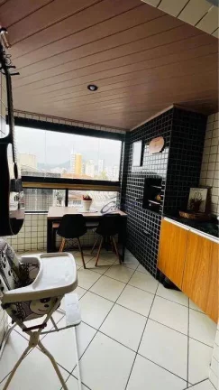 Imagem Apartamento com 2 dormitórios à venda, 87 m² por R$ 470.000,00 - Guilhermina - Praia Grande/SP