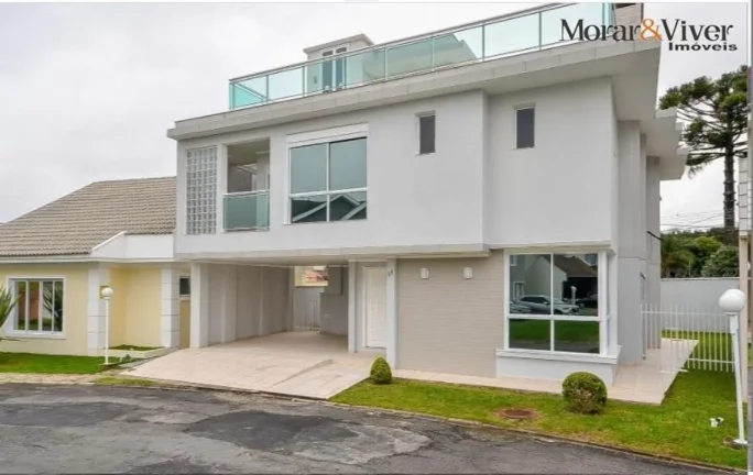 Imagem Casa para Venda em Curitiba, Santa Felicidade, 4 dormitórios, 2 suítes, 5 banheiros, 4 vagas
