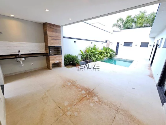 Imagem Casa com escritório e 3 dormitórios à venda, 195 m² por R$ 1.395.000 - Condomínio Jardim Piemonte - Indaiatuba/SP