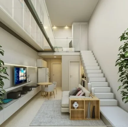 Imagem O empreendimento dispõe de 2 torres, com 242 apartamentos. A torre 1 possui 62 unidades, composta p...