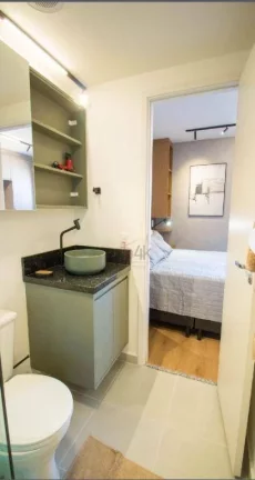 Imagem Apartamento com 1 dormitório para alugar, 32 m² por R$ 3.525/mês - Brooklin - São Paulo/SP