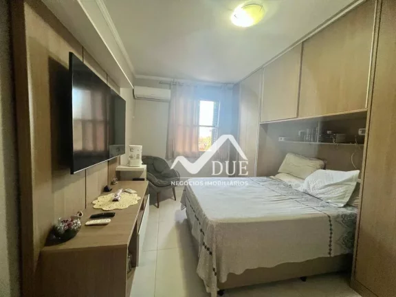 Imagem Apartamento com 2 quartos à venda, 66 m² por R$ 340.000 - Macuco - Santos/SP