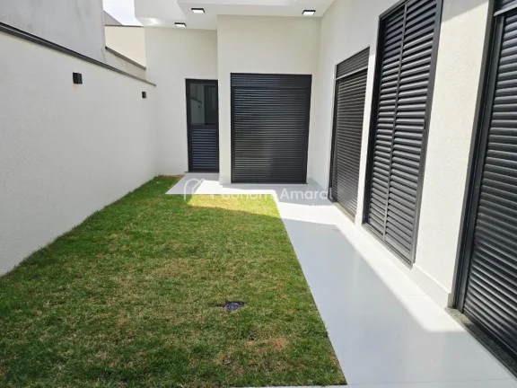 Imagem Excelente casa térrea nova e com excelente acabamento no Condomínio Residencial Lírios, Paulínia...