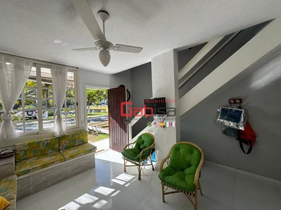 Imagem Casa com 2 dormitórios à venda, 85 m² por R$ 650.000,00 - Gamboa - Cabo Frio/RJ