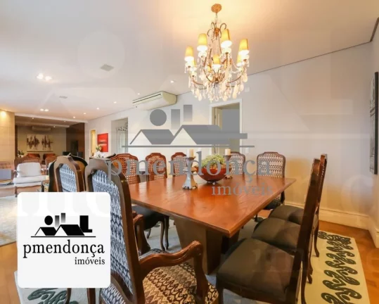 Imagem Apartamento em edifício neoclássico no Ibirapuera com 4 suítes e 5 vagas, 310m²