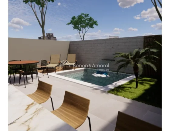 Imagem Casa nova à venda no Condomínio Terras da Estância, Paulínia.