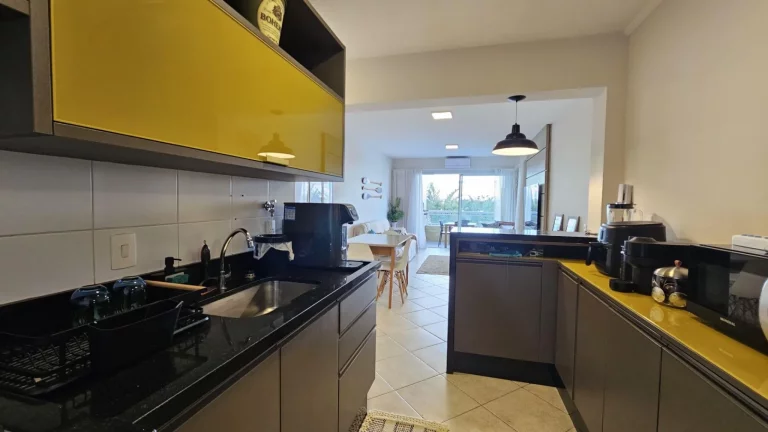 Imagem Venda de Apartamento no Riviera de São Lourenço Módulo 07: 3 Quartos, 1 Suíte, 2 Salas, Varanda Gourmet, Mobiliado.