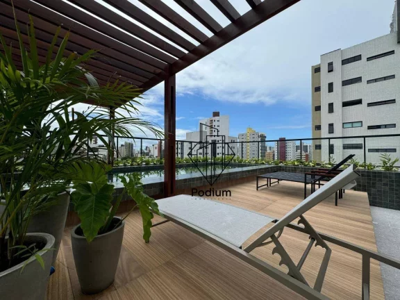 Imagem Flat Studio mobiliado e projetados á 530m da praia de Intermares / Cabedelo - FL0929