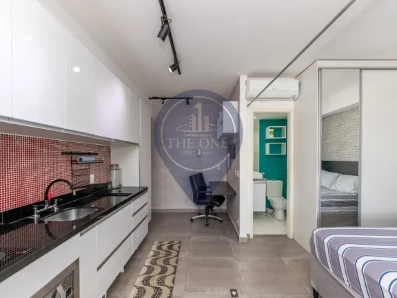 Imagem Studio de alto padrão na Vila Mariana, São Paulo-SP: 1 quarto, 1 suíte, 1 sala, 1 banheiro, 1 vaga - 36m². Venha conferir!