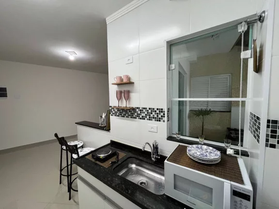 Imagem Apartamento com 2 dormitórios para alugar, 42 m² por R$ 2.180,00/mês - Vila Assunção - Santo André/SP