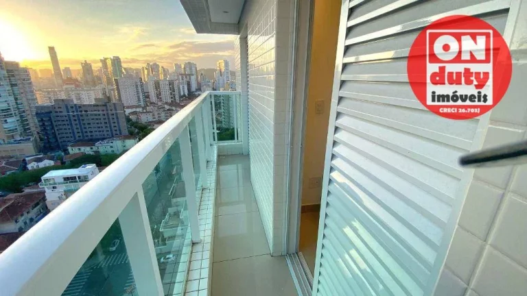 Imagem Apartamento 2 quartos à venda, 63 m² por R$ 832.000 - Embaré - Santos/SP
