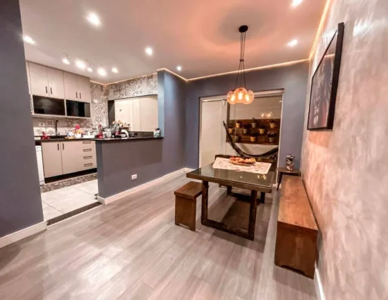 Imagem Casa em Condomínio Fechado 118 m² 3 Dormitorios e 2 Vagas Porteira Fechada