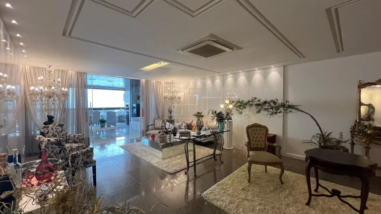 Imagem Luxo e Exclusividade: 4 Suítes Frente Mar com Varanda Gourmet no Melhor Ponto da