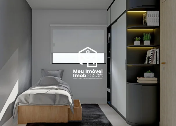 Imagem Residencial Londres Cidade Ocidental APTO 2 Quartos 1 Vaga 41,78m² Guarita Lazer
