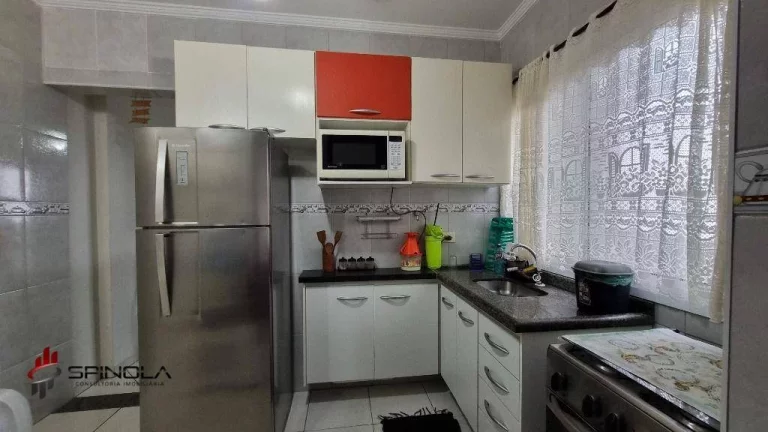 Imagem Apartamento com 1 dormitório à venda, 52 m² por R$ 352.000,00 - Tupi - Praia Grande/SP