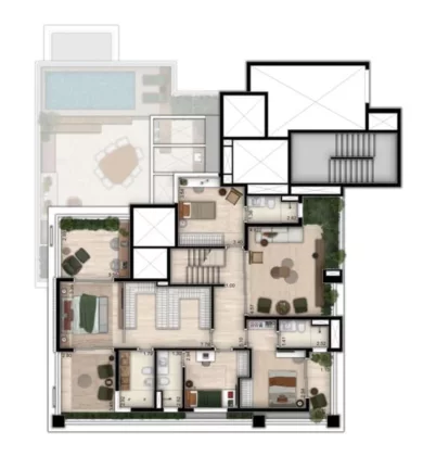 Imagem Apartamento com 4 quartos a venda em Moema São Paulo SP, apartment for sale in São Paulo Brazil