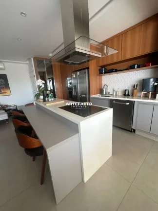 Imagem O apartamento, com 93m2 , 2 quartos (podendo fazer 3) com , 2 vagas
