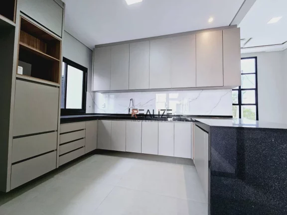 Imagem Casa moderna com 3 suítes à venda, 162 m² por R$ 1.450.000 - Condomínio Jardins Di Roma - Indaiatuba/SP