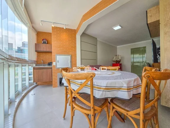 Imagem Apartamento Pé na Areia à venda com 3 Dormitórios 1 suíte 83m² - Riviera de São Lourenço, Bertioga SP.