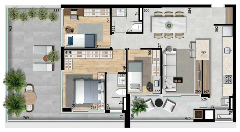 Imagem Dalí - Apartamento à venda no bairro Bacacheri - Curitiba/PR