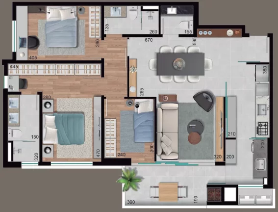 Imagem Klimt - Apartamento à venda no bairro Cabral - Curitiba/PR