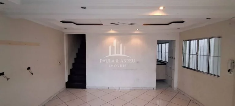 Imagem Sobrado 126m², 2 Casas 4 e 5 Cômodos (1 Suíte com Sacada), 2 Vagas, Escritura, Planejados no Jardim Canadá, Mauá-SP