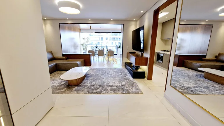 Imagem Living Grand Nord - Apartamento 108m² Mobiliado – 3 Suítes, 2 Vagas – Living Grand NOR
