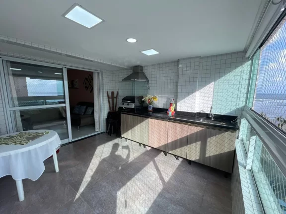 Imagem Apartamento com 3 dorms, Guilhermina, Praia Grande - R$ 980 mil, Cod: 2313