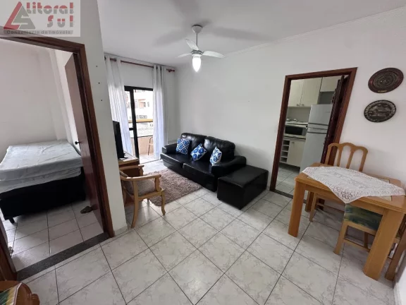 Imagem Imperdível: Apartamento à venda em Praia Grande-SP, Tupi - 1 quarto, 1 sala, 1 banheiro e 1 vaga de garagem!