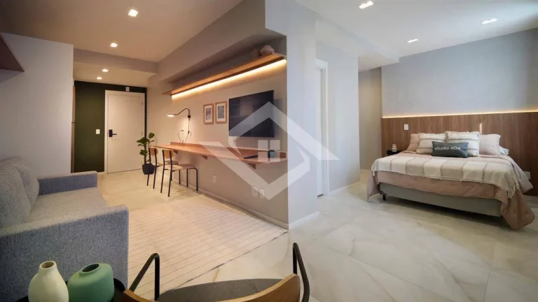 Imagem Apartamento Dias Studios prontos 31,75m2 com ponto d'água para maquina