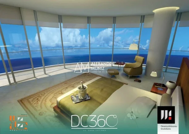 Imagem Edifício DC 360 Beira Mar, apartamento à venda no Meireles, Fortaleza-CE.