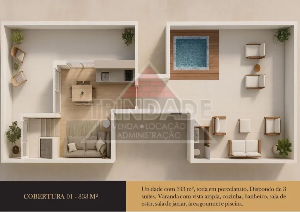 Imagem APARTAMENTO RESIDENCIAL em RIO DE JANEIRO - RJ, RECREIO DOS BANDEIRANTES