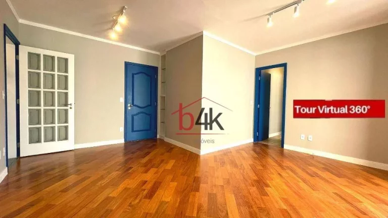 Apartamento à venda no Brooklin. 85m², 3 quartos, 1 suíte e 2 vagas. Rua Califórnia, 693.