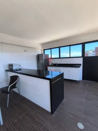 Imagem Apartamento Mobilado ,1 quarto, beira mar de Tambaú . Varanda