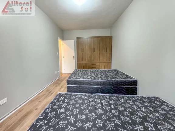 Imagem Apartamento à venda em Praia Grande-SP, bairro Tupi: 1 quarto, 1 sala, 1 banheiro, 1 vaga de garagem, 60m²!