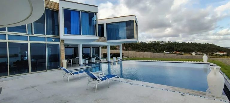 Imagem Casa alto padrão, vista mar espetacular, 1105,28m2, Condomínio Horizonte Fênix
