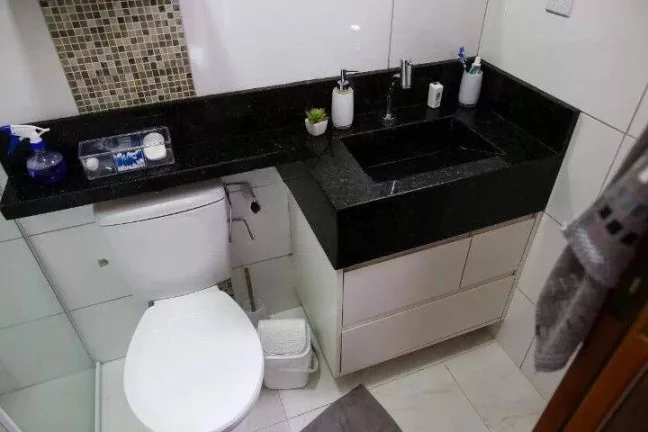 Imagem Cobertura com 2 dormitórios, 55 m² - venda por R$ 430.000 ou aluguel por R$ 2.331/mês - Jardim Santo Alberto - Santo André/SP
