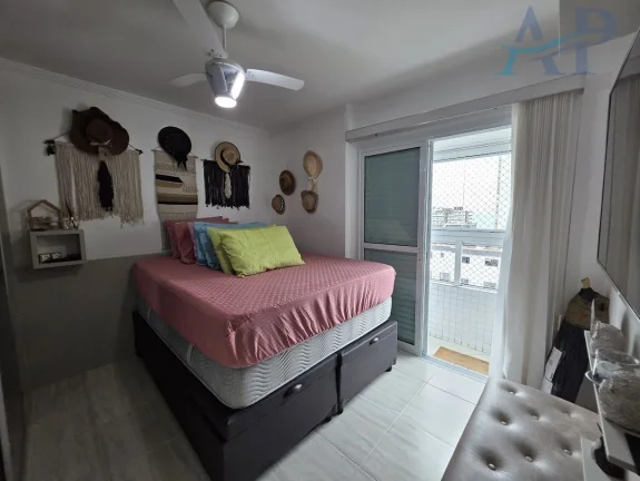 Imagem Apartamento na Guilhermina em Praia Grande com Vista Mar com 3 Dormitórios