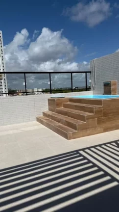 Imagem Cobertura com 3 dormitórios à venda, 62 m² por R$ 549.000 - Aeroclube - João Pessoa/PB