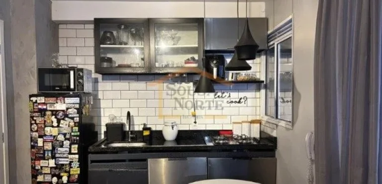 Imagem Apartamento de 29 m², totalmente mobiliado e decorado, entregue no modelo ?porteira fechada?. Conta...