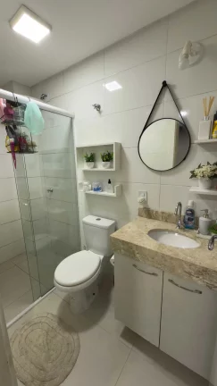 Imagem Apartamento mobiliado com 2 suítes e 1 vaga de garagem em Balneário Perequê