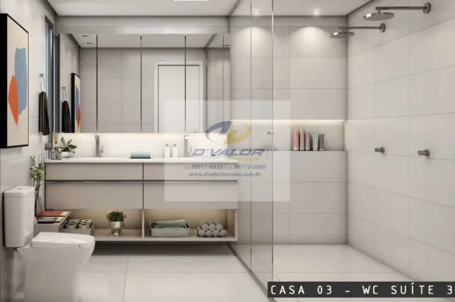 Imagem Vendo Casas em Condomínio Fechado de 135 m² a 180 m², 3 suítes, escritório e 2 vagas