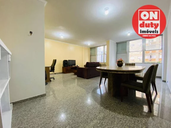 Imagem Apartamento à venda, 120 m² por R$ 590.000,00 - José Menino - Santos/SP
