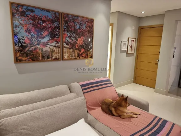 Imagem Apartamento 2 dormitórios 1 suíte, 76m², 2 vagas - Mobiliado