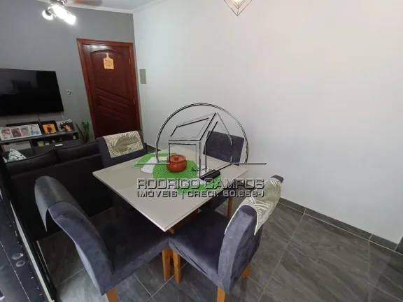 Imagem Maravilhoso Apartamento 1 Quarto à Venda no Campo da Aviação, Praia Grande