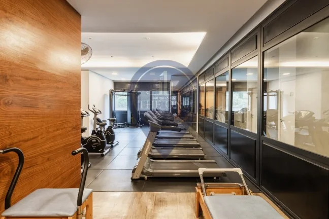Imagem Apartamento de Luxo para Locação na Bela Vista, São Paulo - 1 Quarto, 2 Salas, 1 Banheiro, 1 Vaga de Garagem, 42m²